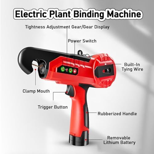 Electric Plant Binding Machine – Cordless Garden Tying Tool
