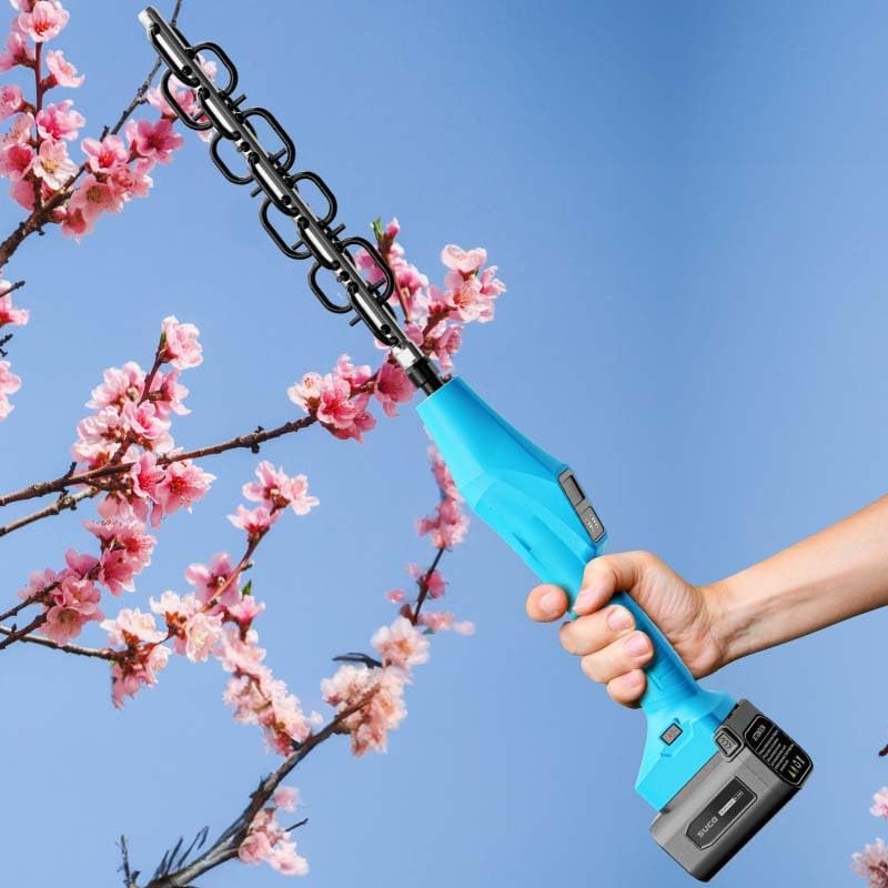 Electric Fruit Thinning Tool – Adjustable 4-Speed Blossom Remover for Stone Fruits