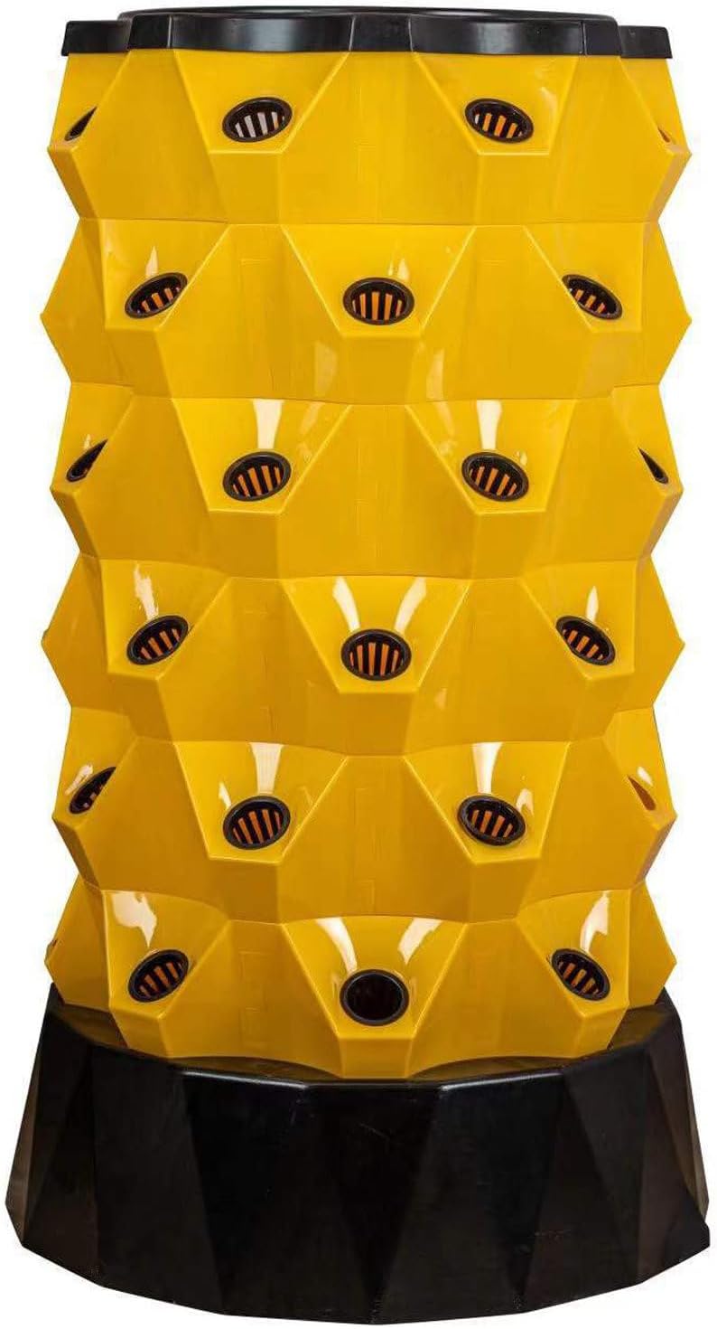 Hydroponics Tower Set – Vertical Growing System for Indoor & Outdoor Gardening