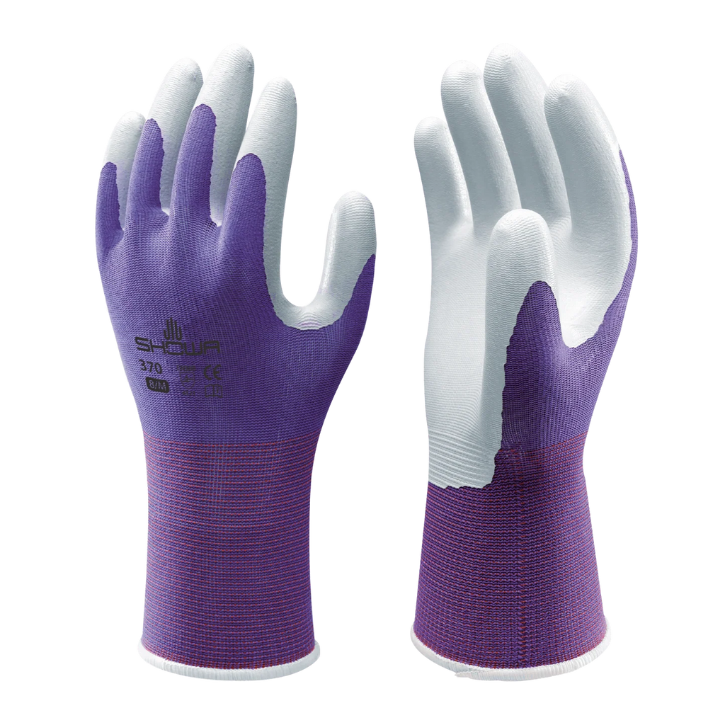 Purple Lightweight Gardening Multi Purpose Grip Safety Gloves