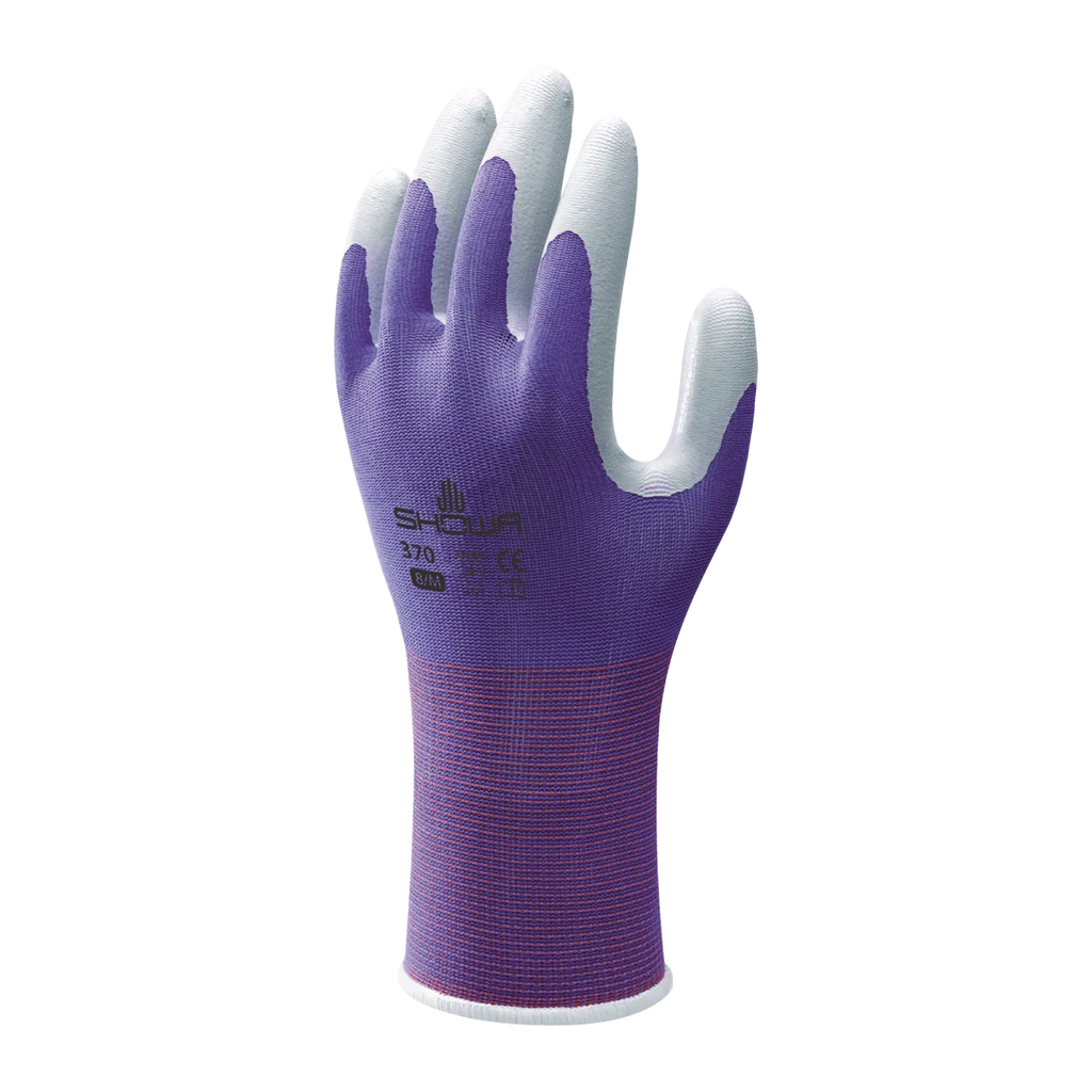 Purple Lightweight Gardening Multi Purpose Grip Safety Gloves