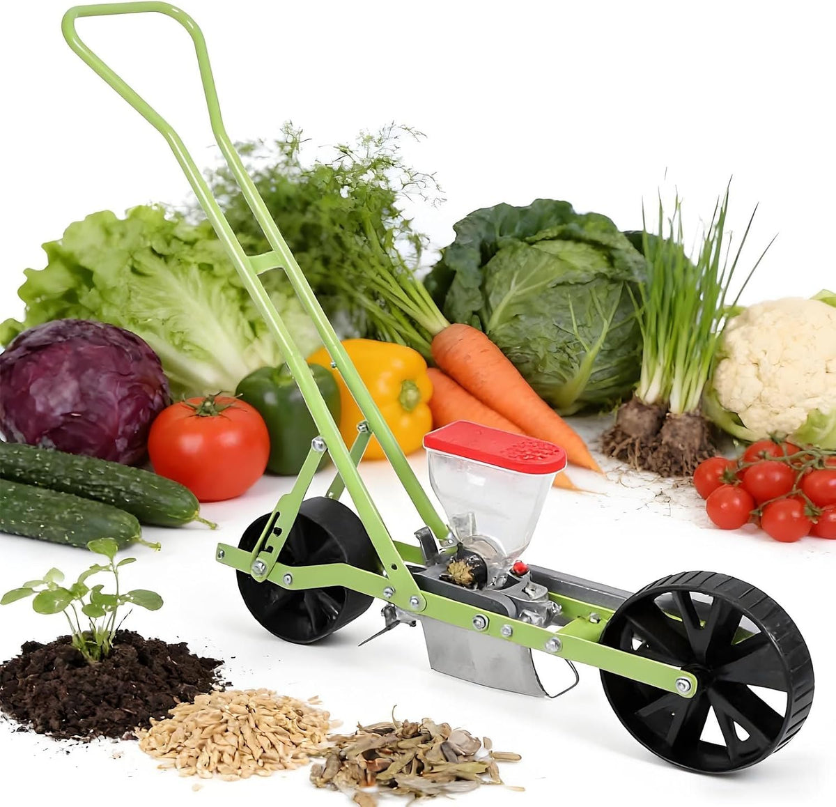 Vegetable Seeder Planter Tool – Hand Push Seeder