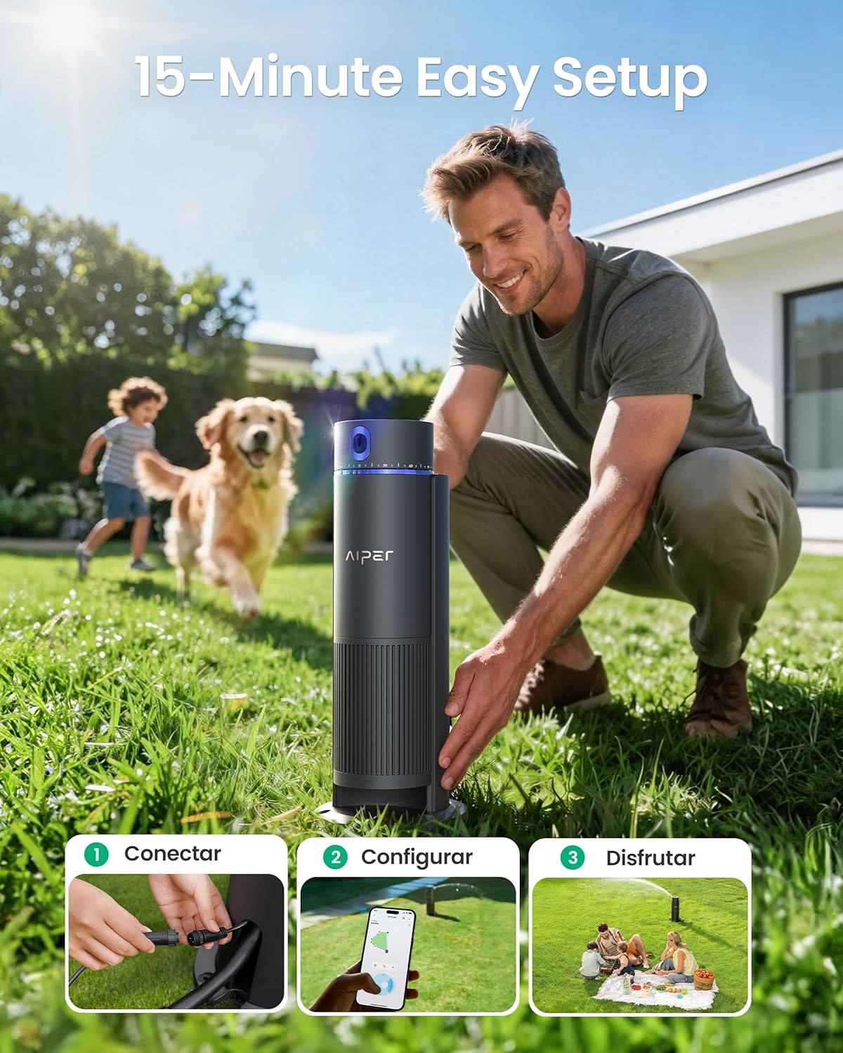Aiper Smart Irrigation System – Multi-Zone Plant-Specific Watering